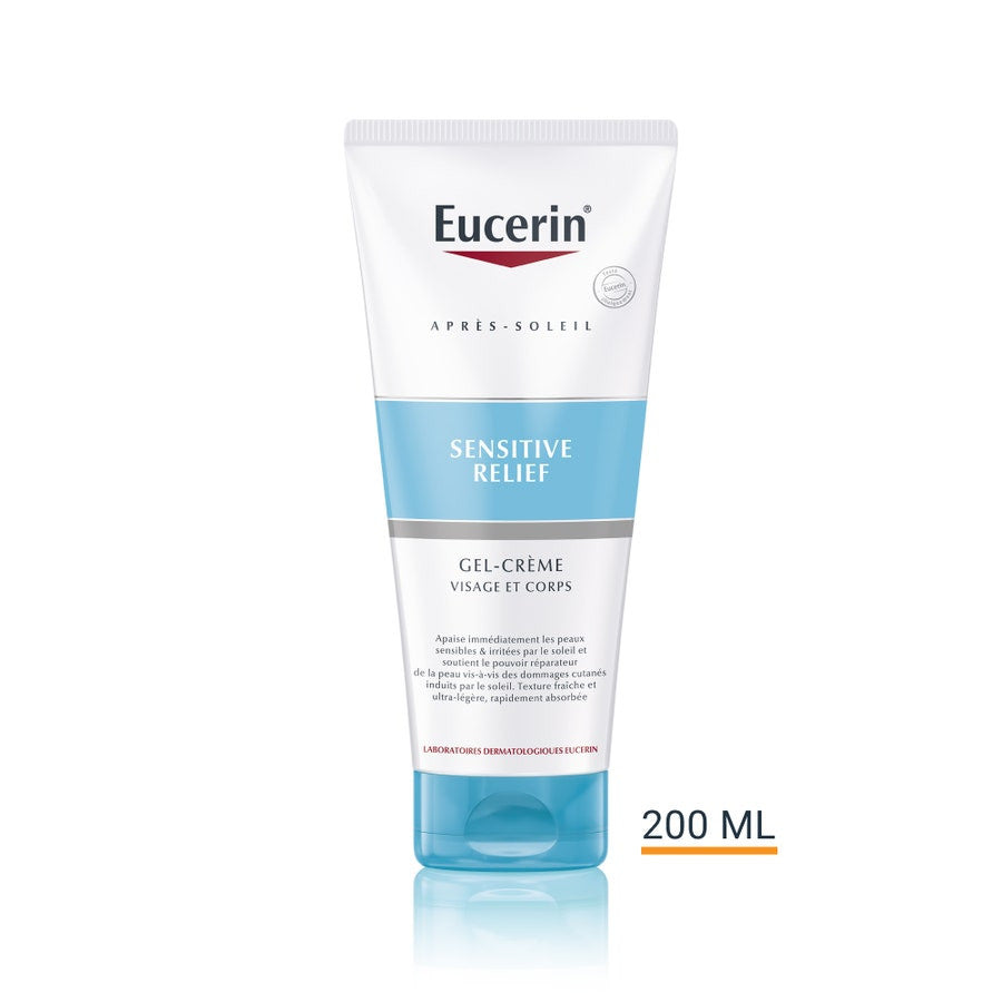 Eucerin Sun Sensitive Relief Gel-Crème Après-Soleil Visage et Corps 200 ml 