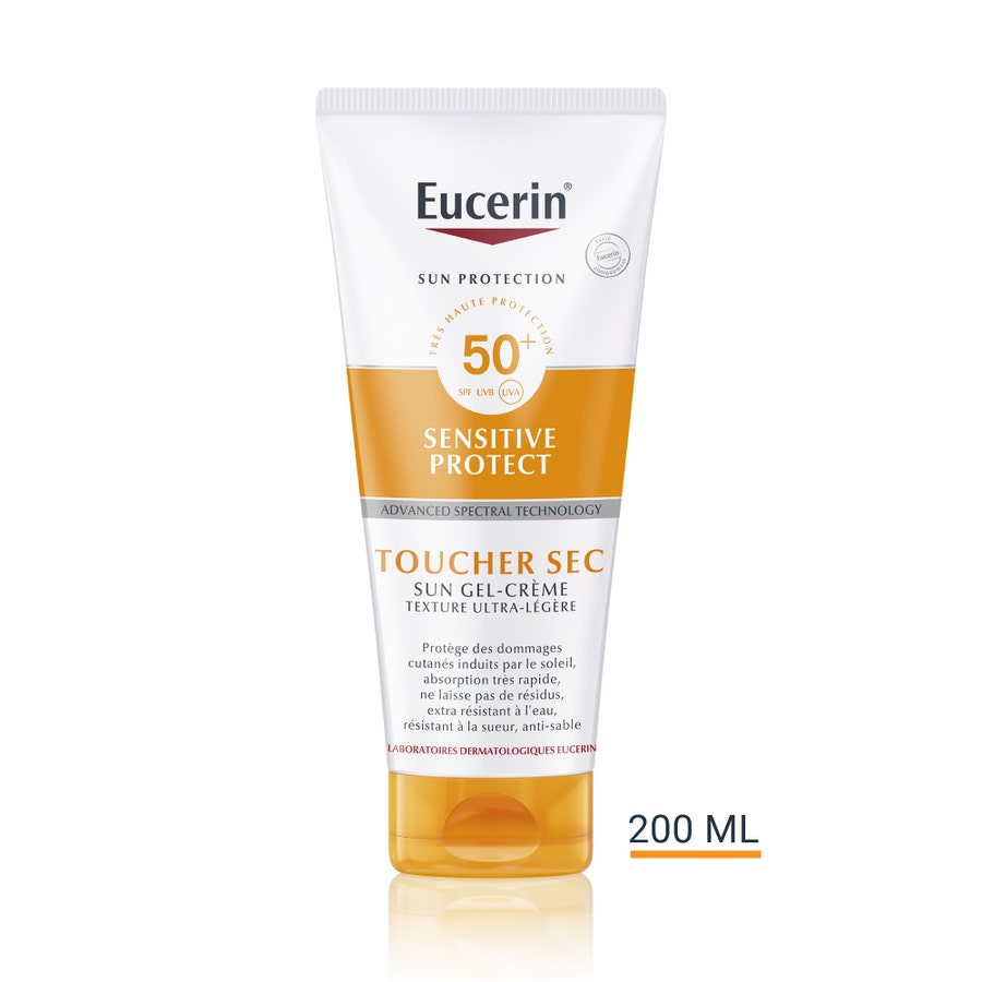 Eucerin Sun Protection Gel-Crème Spf50+ Oil Control Dry Touch 200ml (6,76fl oz)