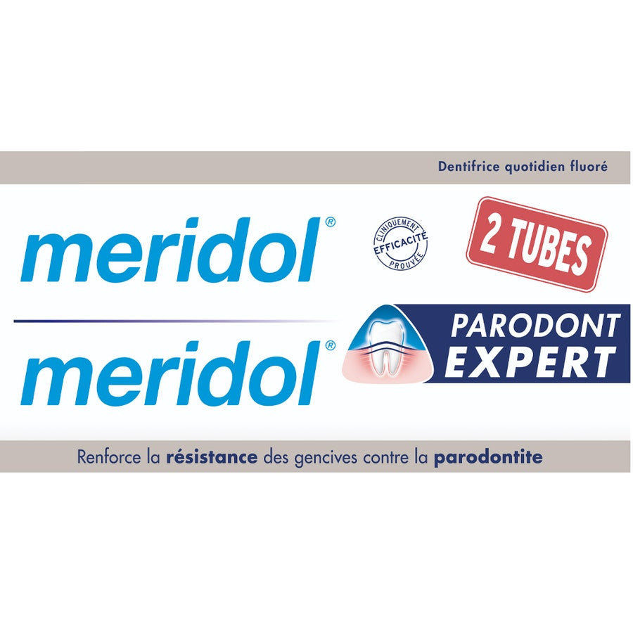 Méridol Parodont Expert Dentifrice 75 ml x2 (2,53fl oz) x2 