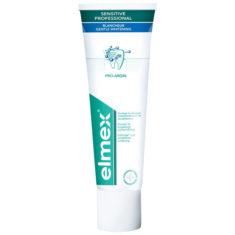 Dentifrice professionnel Elmex Sensitive Special White 75 ml (2,53 fl oz) 