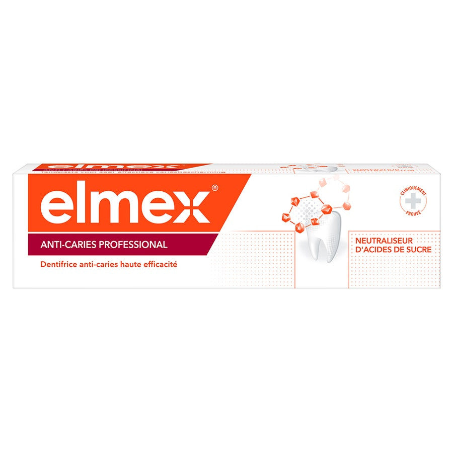 Dentifrice professionnel Elmex spécial caries 75 ml (2,53 fl oz) 