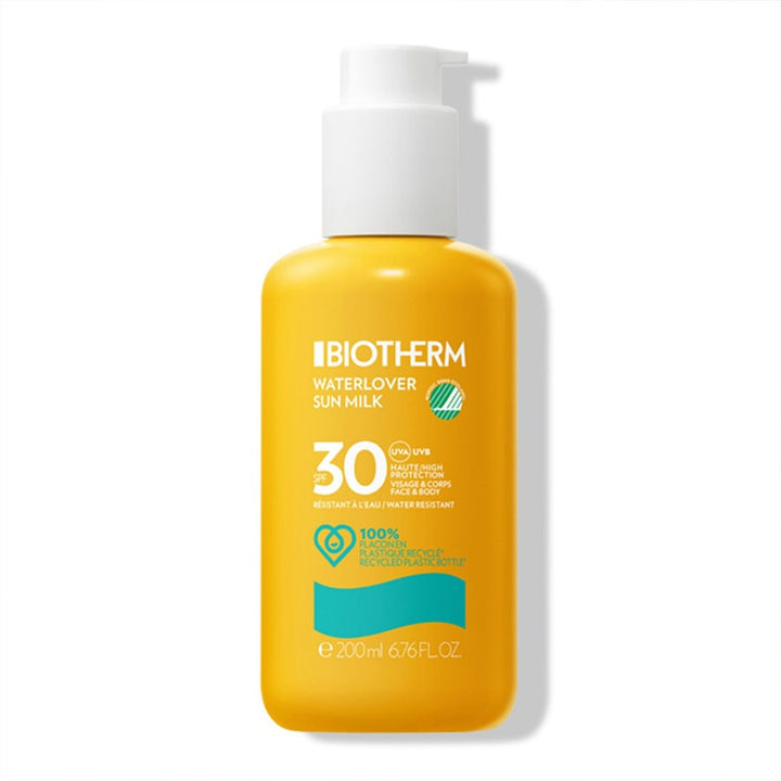 Biotherm Waterlover Sun Milk SPF30 for Face and Body 200ml (6.76fl oz)