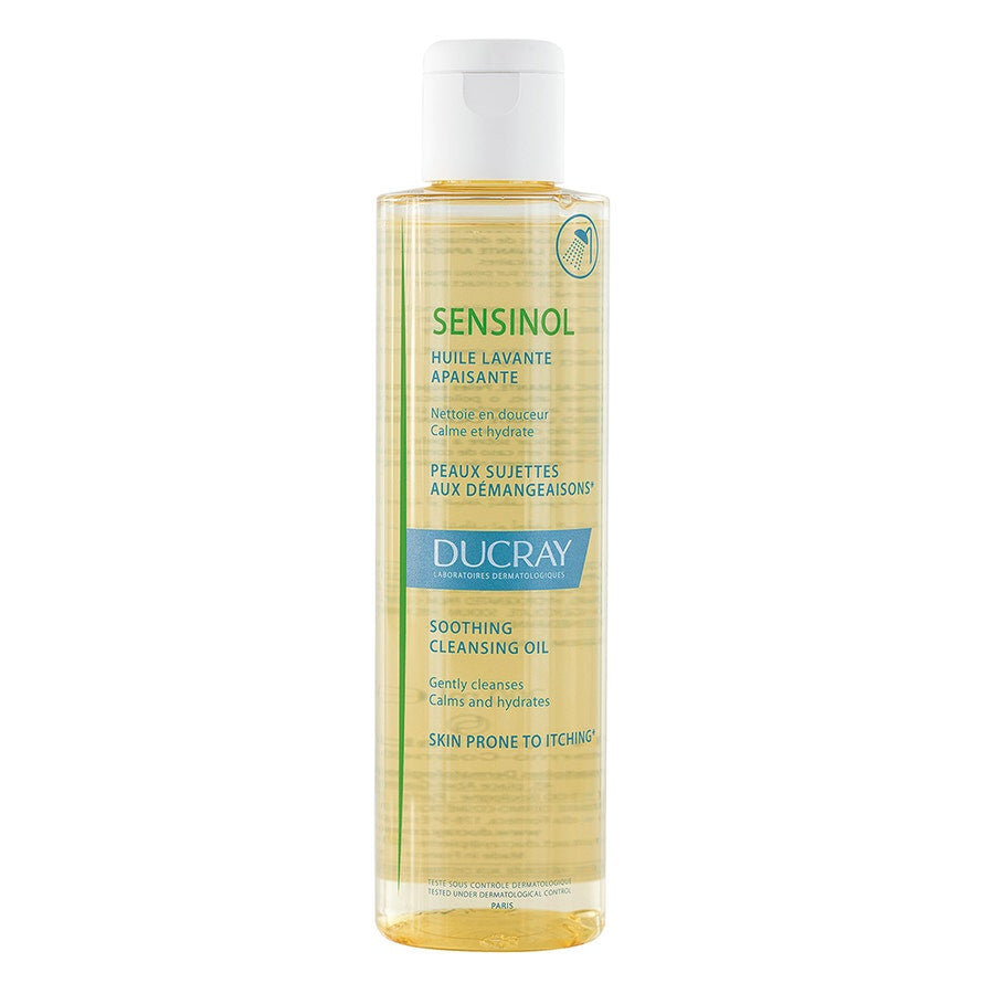 Ducray Sensinol Soothing Cleansing Oil for Itchy-Prone Skin 200ml (6.76 fl oz)