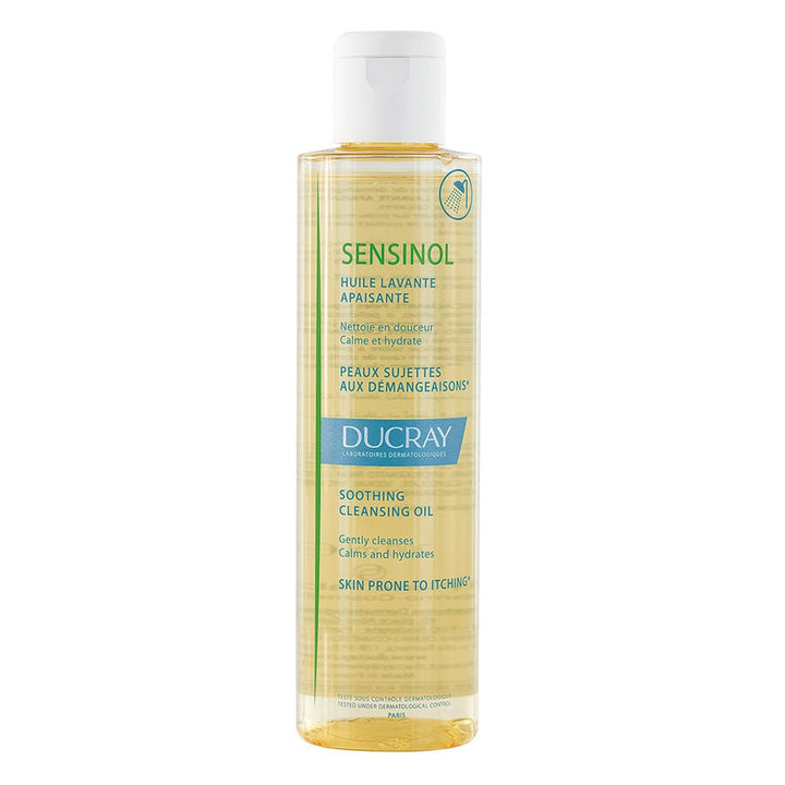 Ducray Sensinol Huile lavante apaisante pour peaux sujettes aux démangeaisons 200ml