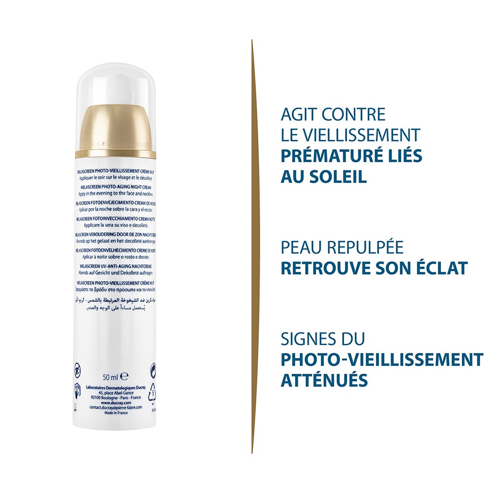 Ducray Melascreen Night Cream 50ml (1.69fl oz)