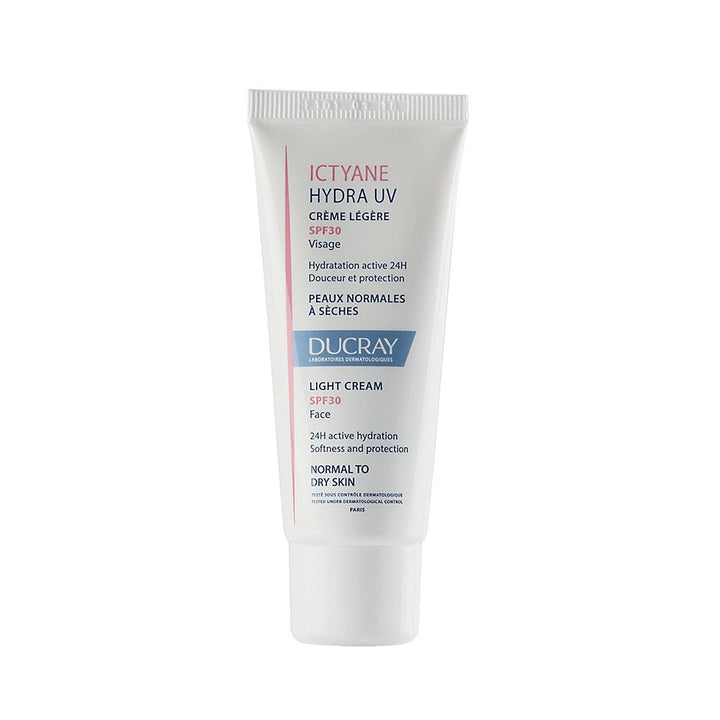 Ducray Ictyane Hydra Uv Light Cream Spf30 Face 40ml (1.35fl oz)