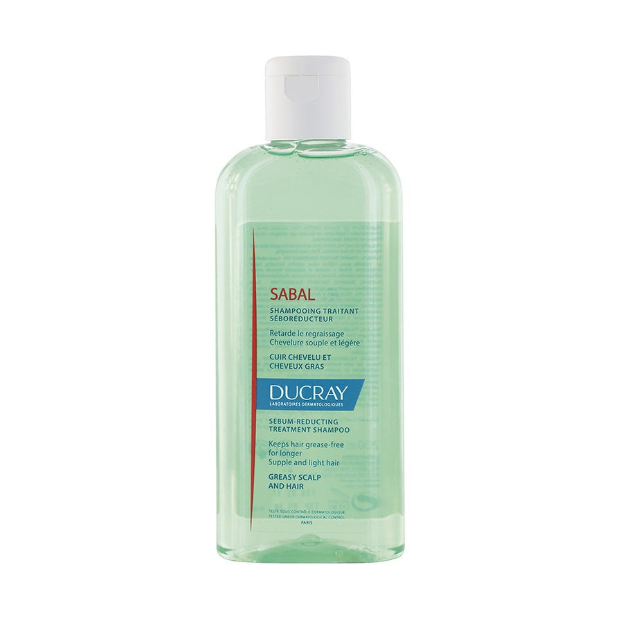 Ducray Sabal Sebum Regulating Treatment Shampoo Greasy Scalp And Hair 200ml (6.76fl oz)