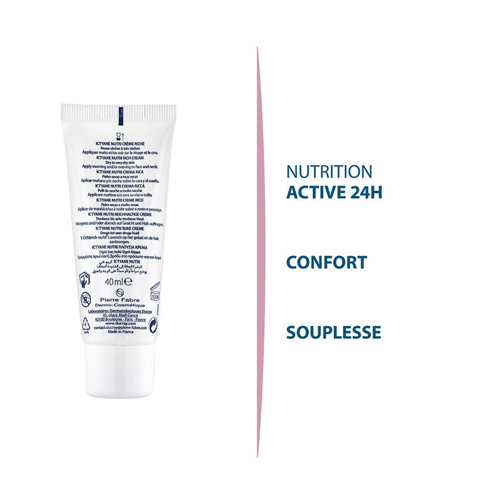 Ducray Ictyane Nutri Rich Cream 40ml (1,35fl oz)