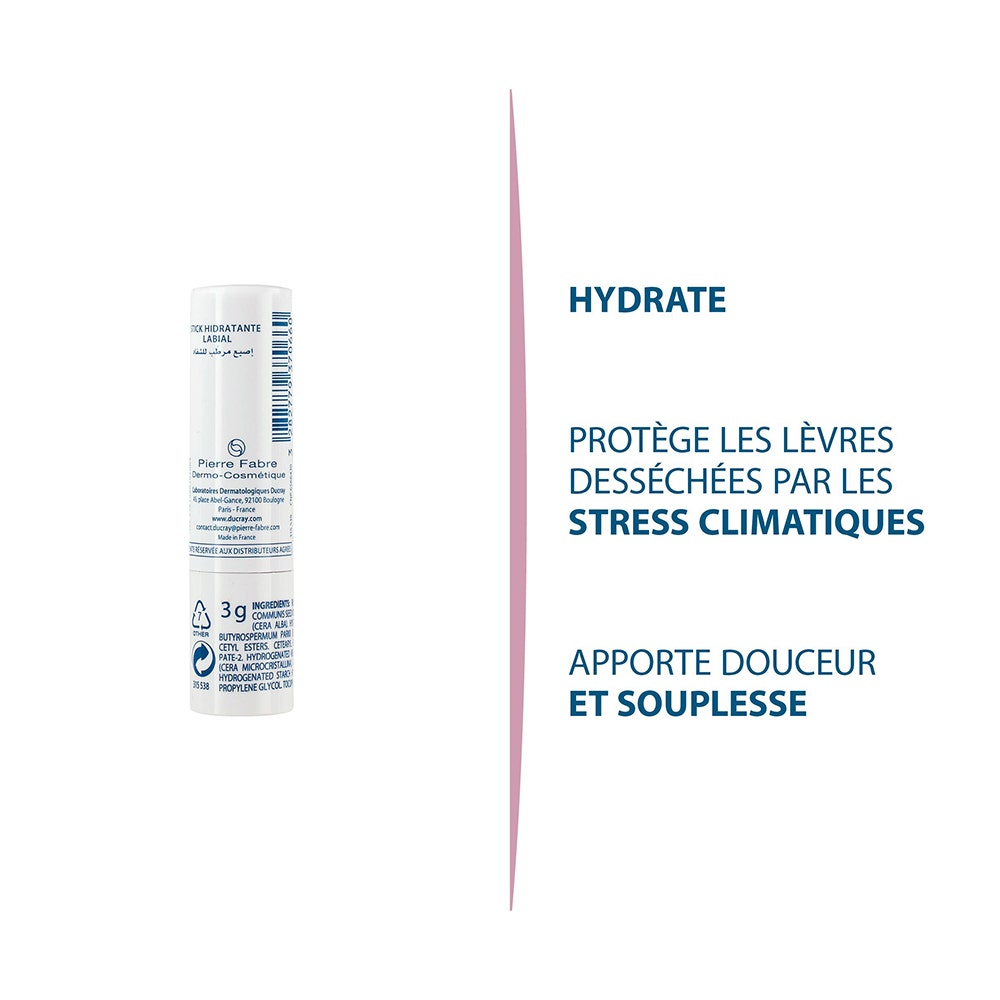 Ducray Ictyane Moisturizing Lip Stick 3g (0.11oz)