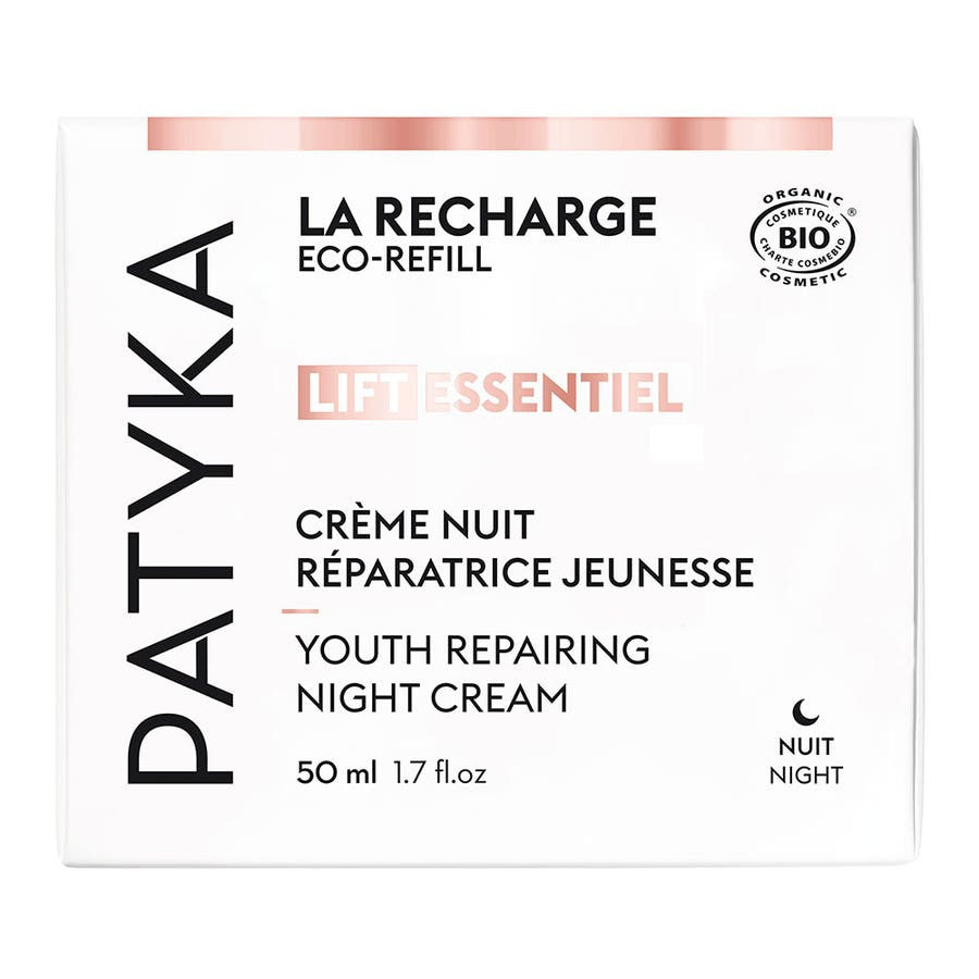 Patyka Lift Essentiel Crème de Nuit Réparatrice Jeunesse Recharge 