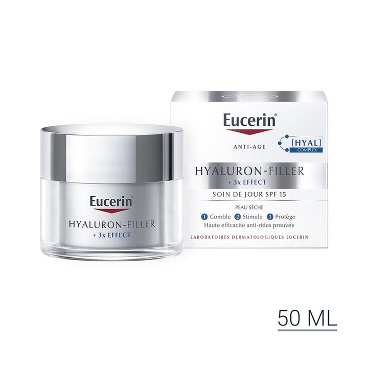 Eucerin Hyaluron-Filler + 3x Effect Daily Care Dry Skins 50ml (1.69fl oz)