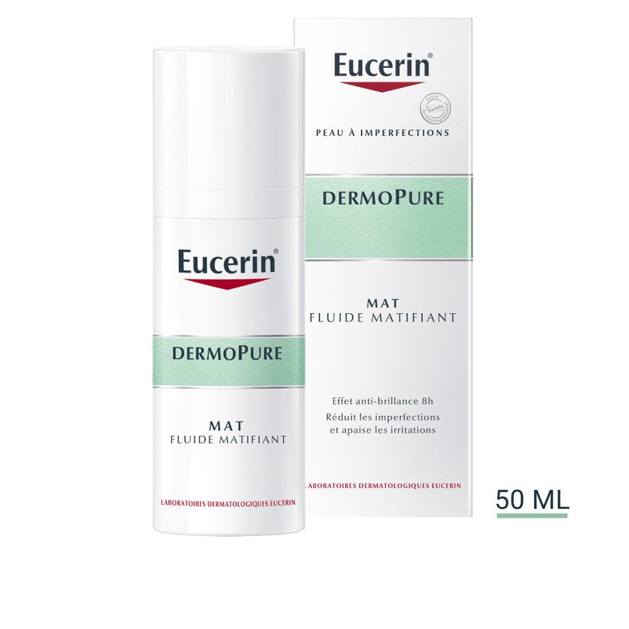 Eucerin Dermopure Fluide Matifiant Peaux à Imperfections 50 ml (1,69 fl oz) 