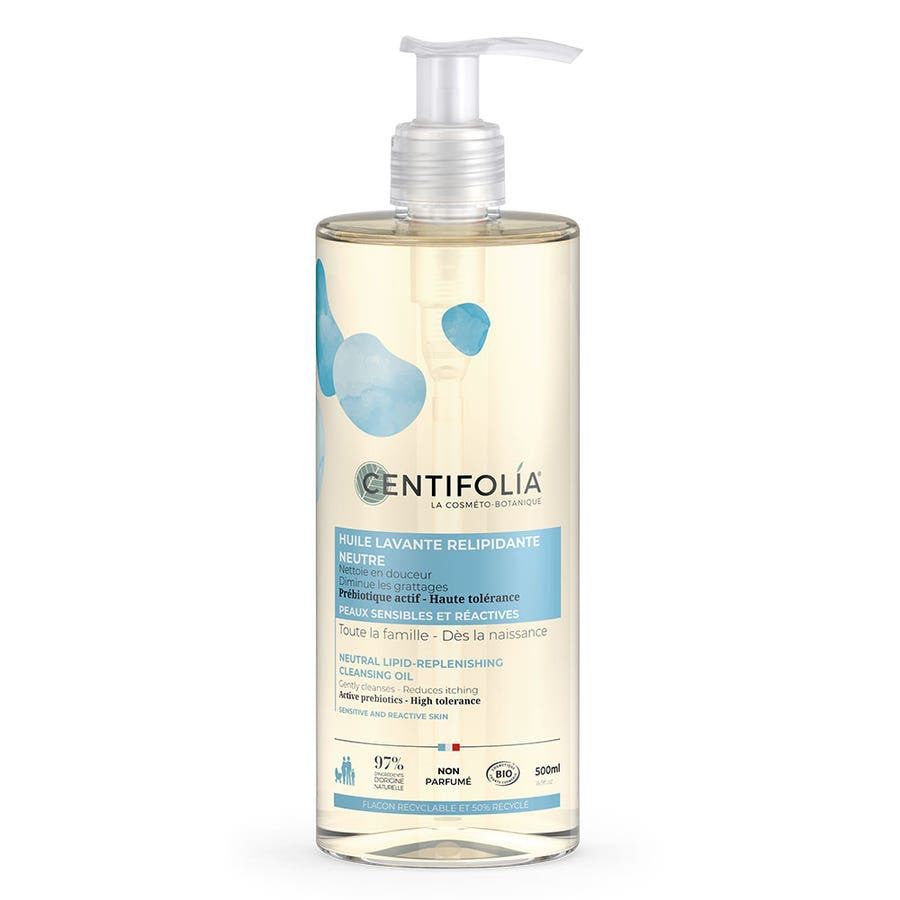 Centifolia Neutre Organic relipidant cleansing oil 500ml (16.90fl oz)