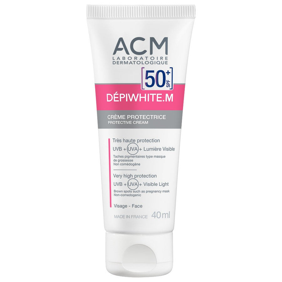 Crème solaire protectrice ACM Laboratoire Dépiwhite.M SPF 50+, 40 ml 