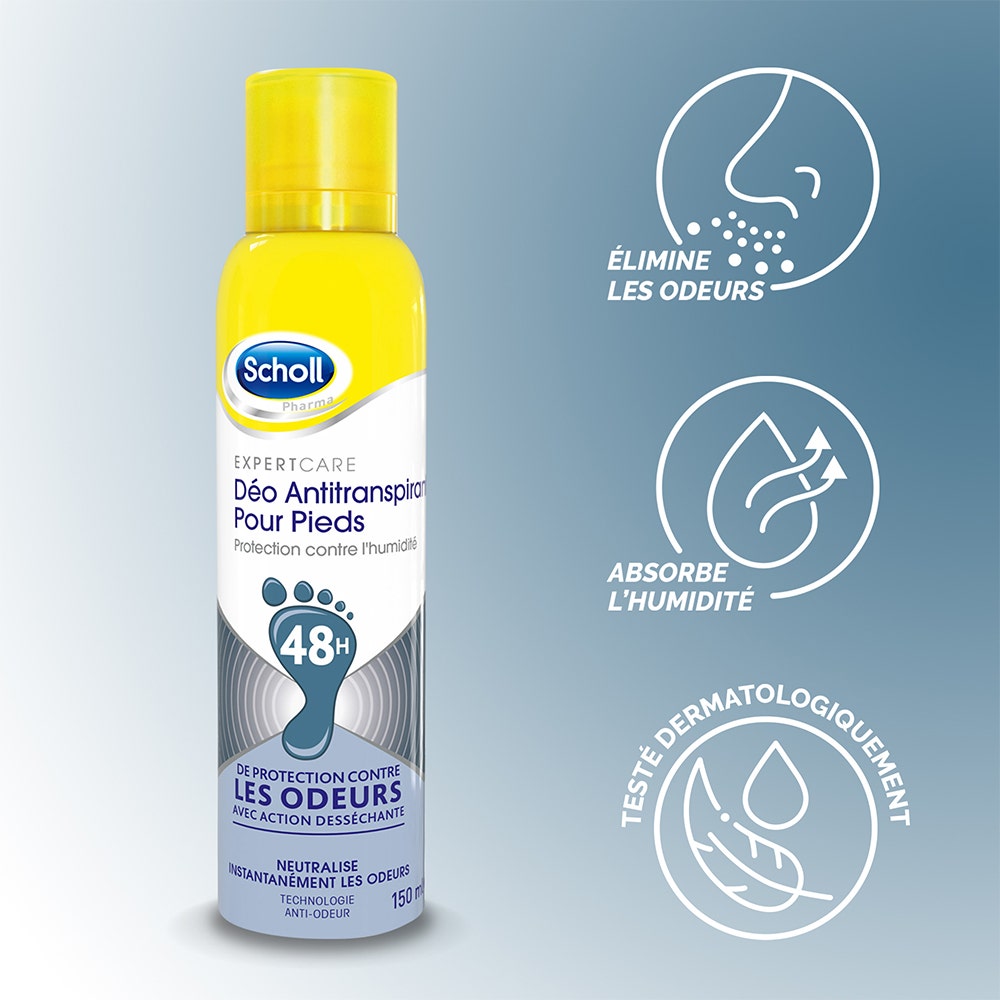 Scholl 48h Anti-Perspirant Foot Deodorant For feet 150 ml (5.07fl oz)