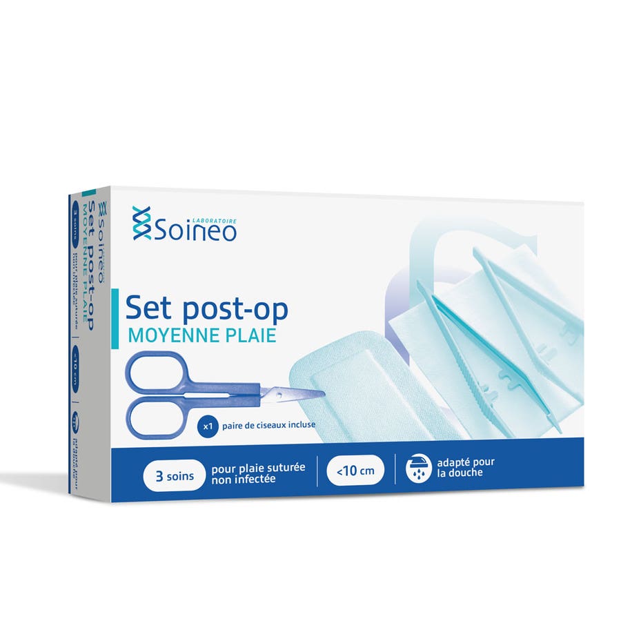 Soineo Post-Operative Set for minor wounds 2 x 3