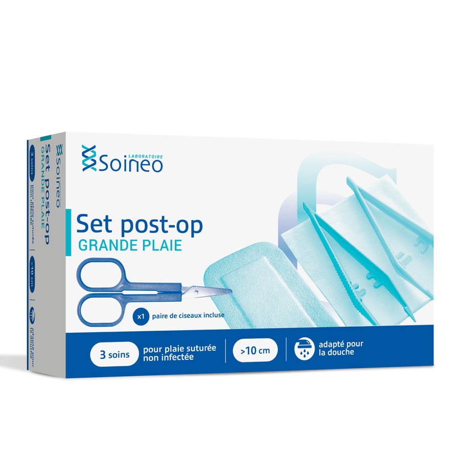 Soineo Post-operative set for large wounds 2 x 3