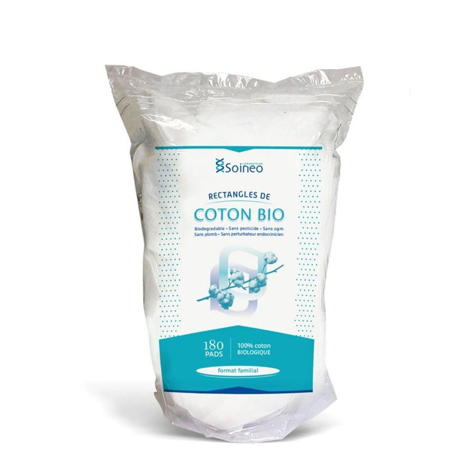 Soineo ORGANIC COTTON RECTANGLES x180