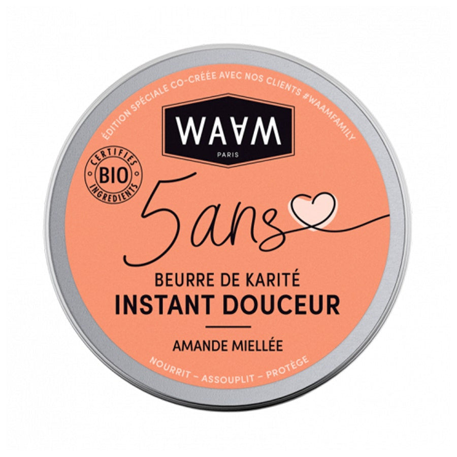 Waam Organic Raw Shea Butter Honeyed Almond