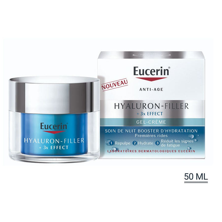 Eucerin Hyaluron-Filler 3x Effect Ultra Light Moisture Night 30ml (1.69floz)