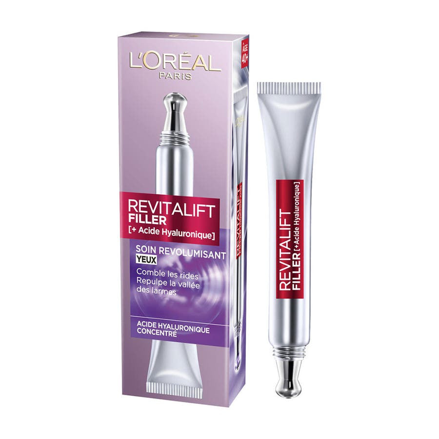 L'Oréal Paris Revitalift Filler Ha Soin Volumateur Yeux 15 ml (0,50 fl oz) 