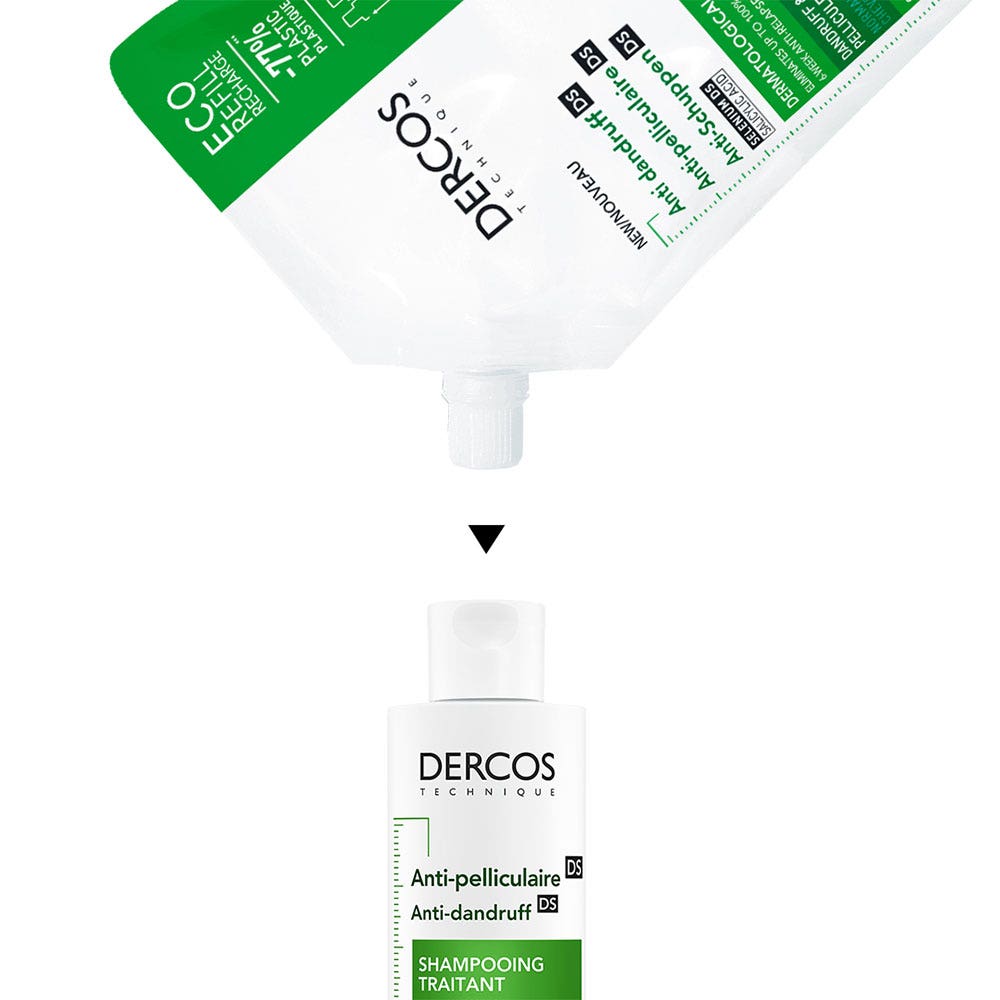Vichy Dercos Eco-Refill Anti-Dandruff Shampoo Normal To Oily Hair 390ml (13.19fl oz)