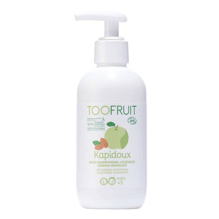 Toofruit Kapidoux Shampoing Légèreté Dermo-Apaisant Pomme - Amande 200 ml 