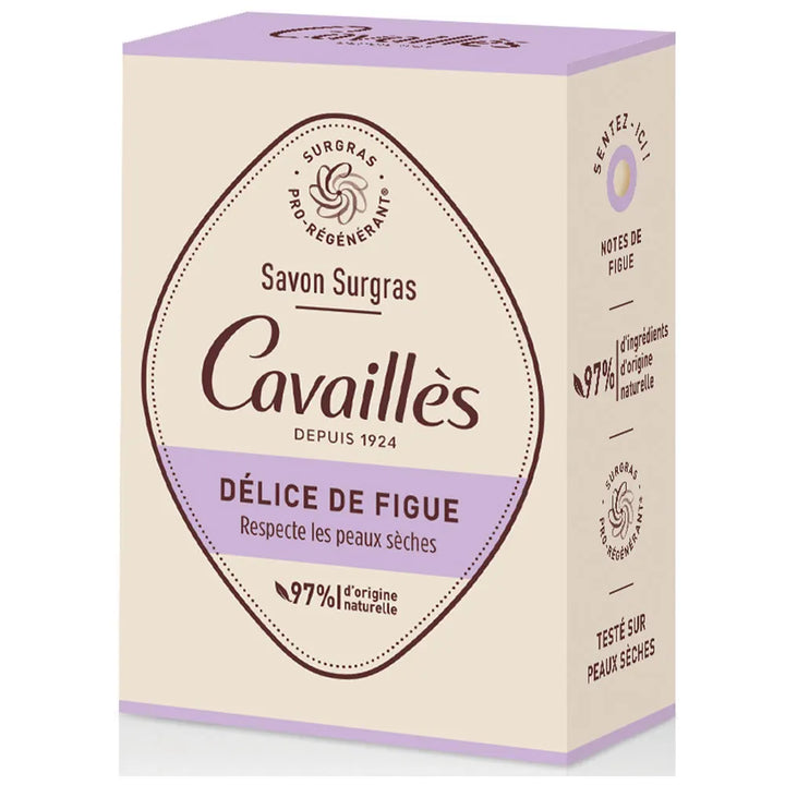 Rogé Cavaillès Extra-Rich Fig Delight Superfatted Soap for Dry Skin - 3x200g