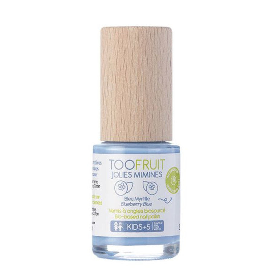 Toofruit Jolies Mimines Vernis à Ongles Biosourcé Myrtille 10 ml (0,33 fl oz) 