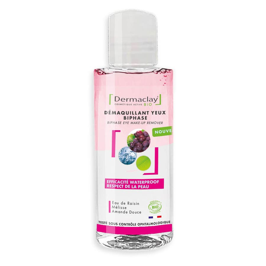 Dermaclay Biphase Bi-Phase Eye Makeup Remover 150ml (5.07fl oz)