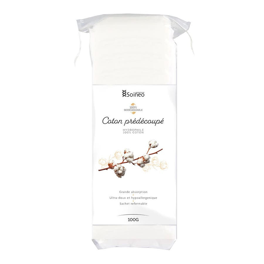 Soineo Hydrophilic pre-cut cotton 100g