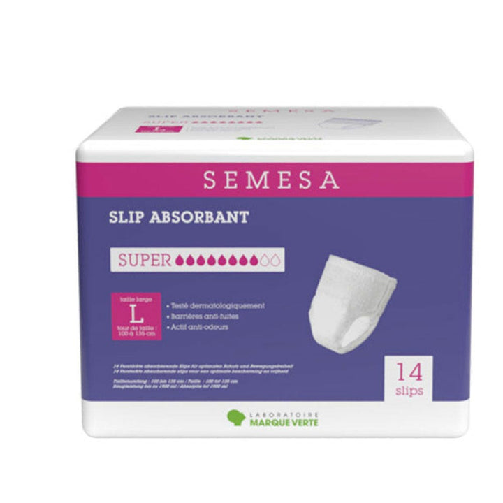 Marque Verte Semesa Super absorbent Slip size L x14