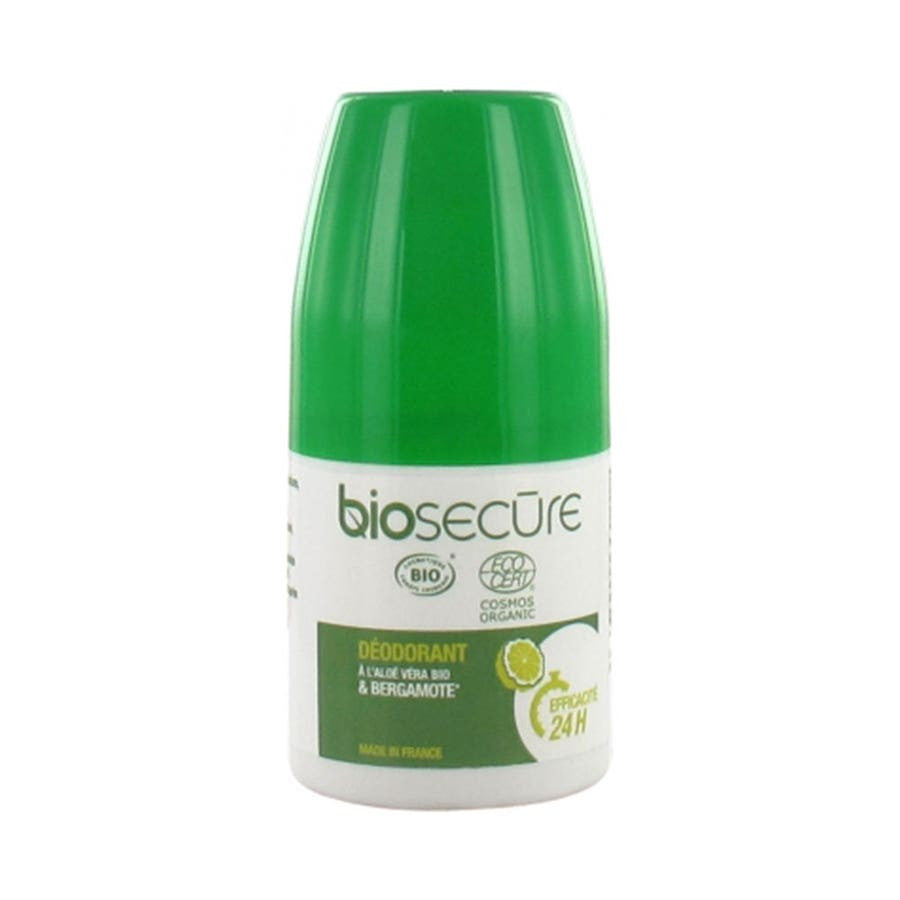 Déodorant Bio Secure Pierre d'Alun Aloe Vera Bergamote 50 ml (1,69 fl oz) 