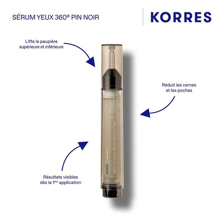 Korres Black Pine 4D - BioShapeLift Black Pine 3d Super Anti Ageing Eye Contour Serum 15ml (0.51fl oz)
