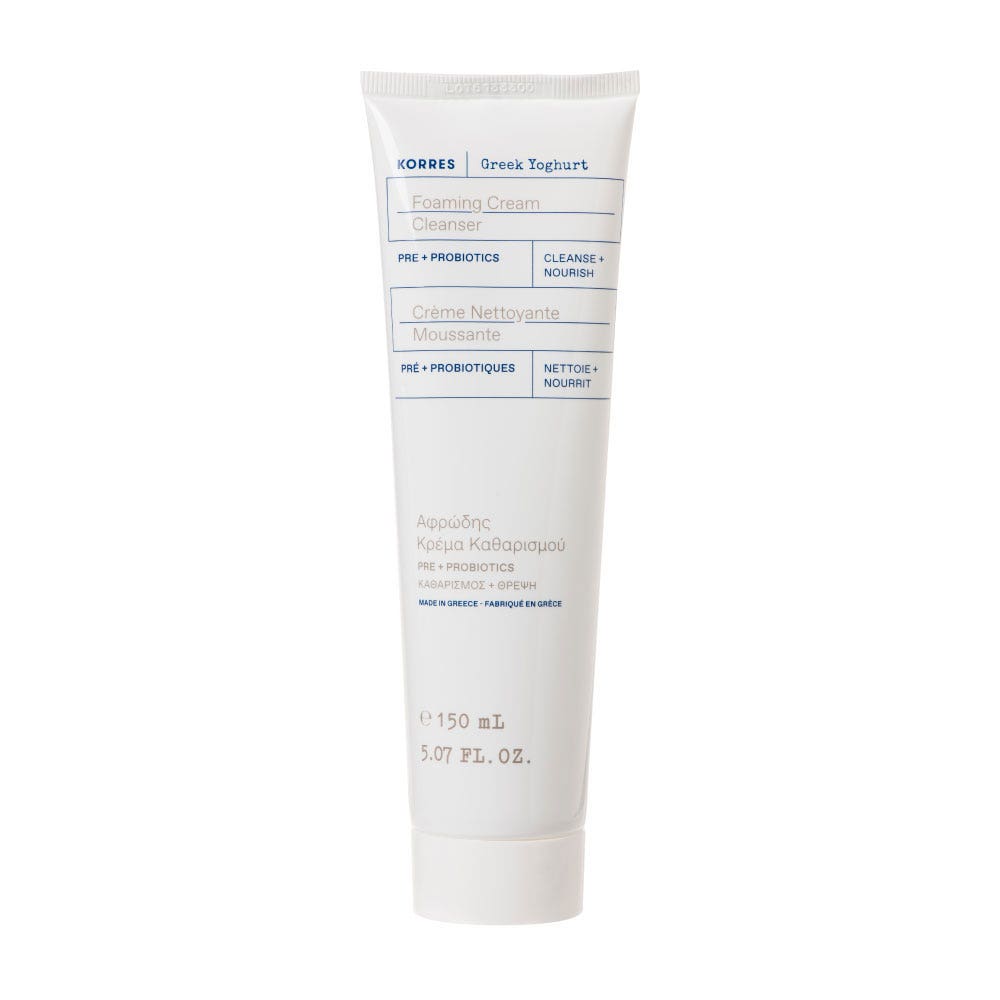 Korres Greek Yogurt & Probiotics Foaming Cleansing Cream with Probiotics 150ml (5.07fl oz)