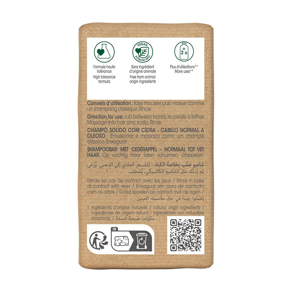 Klorane Citrus Solid Shampoo Bar 80g (2.82 oz)