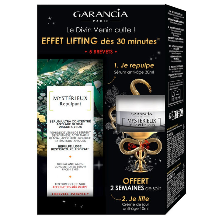 Coffret Cadeau Repulpant Anti-Âge Garancia Mystèreux 