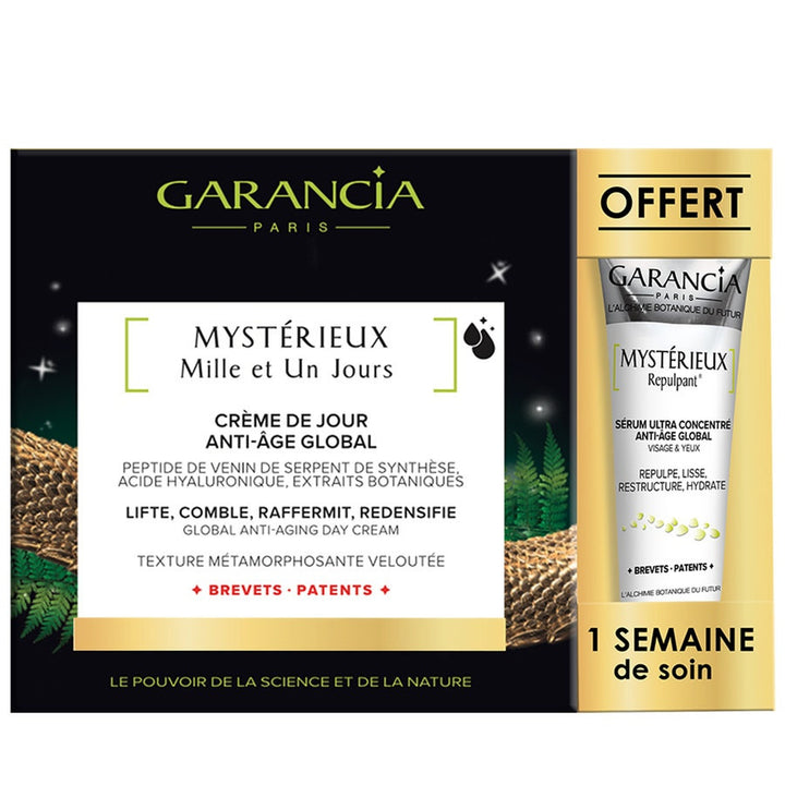 Garancia Mystérieux Mille et un Jours &amp; Mystérieux Crème Repulpante format voyage OFFERT 35 ml 