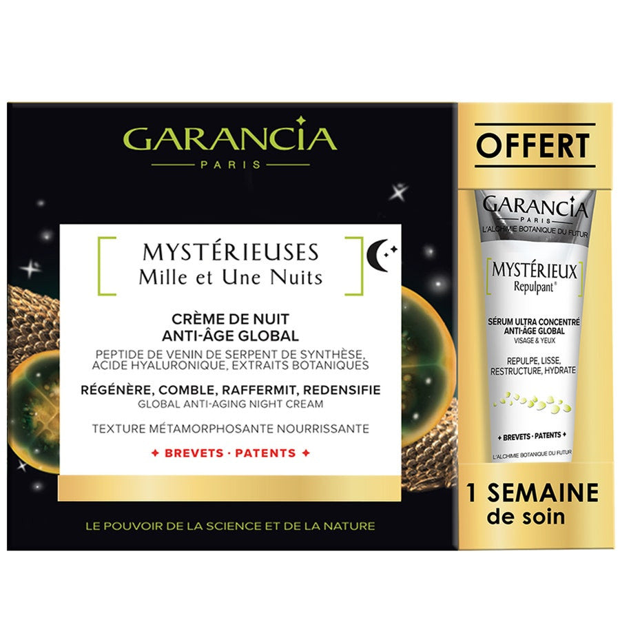 Garancia Mystérieuse Mille et Une Nuits &amp; MystŽrieux Crème Repulpante format voyage OFFERT 35 ml 