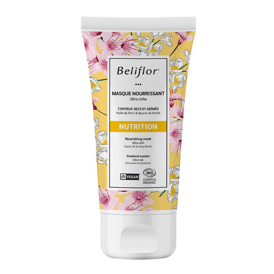 Masques Bio Nourrissants Beliflor Nutrition Cheveux secs 150 ml 