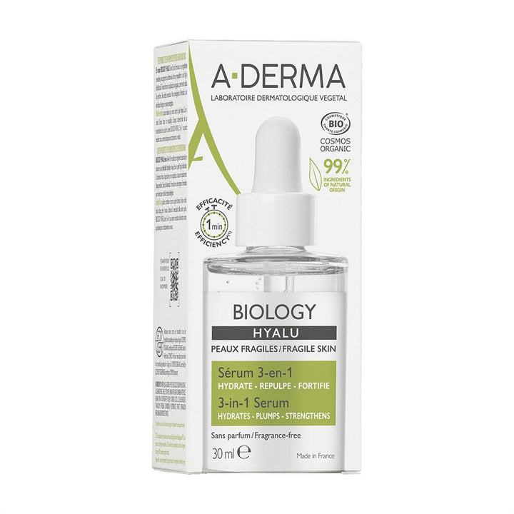 A-Derma Biology 3 in 1 Serum Hyalu 30ml (1.01fl oz)