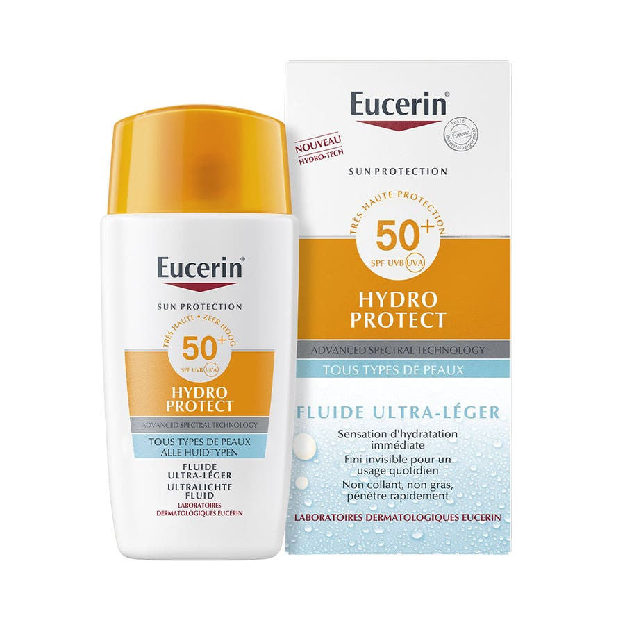 Eucerin Sun Hydro Protect SPF50+ Ultra-Light Fluid 50ml (1.69 fl oz)