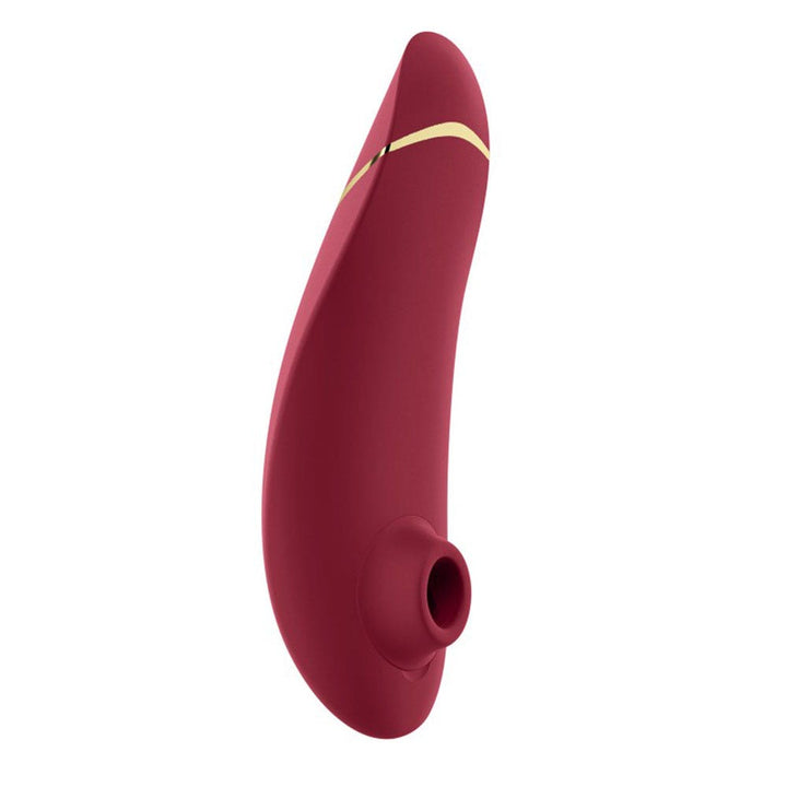 Womanizer Premium 2 Clitoral Stimulator Burgundy