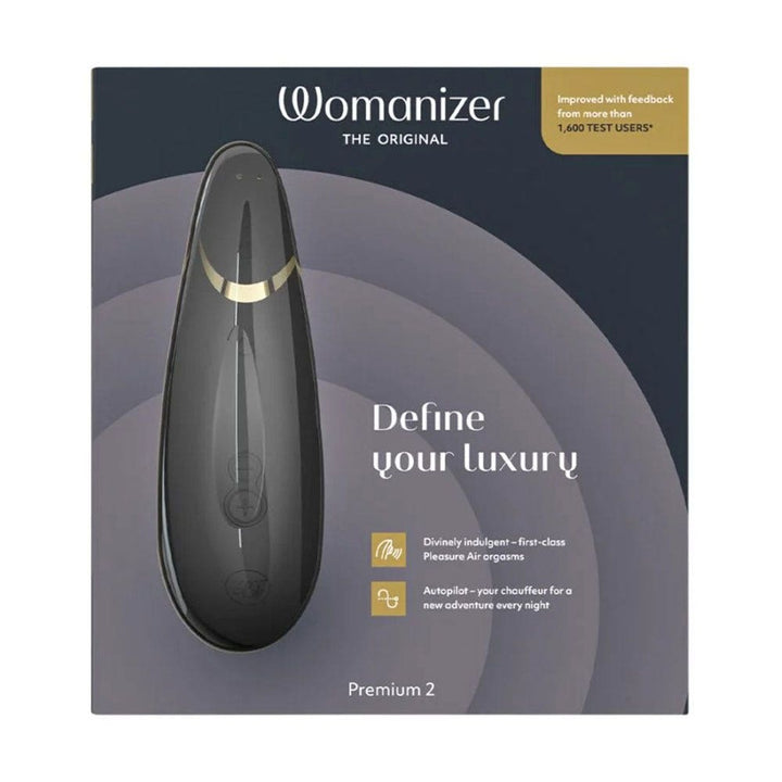 Womanizer Premium 2 clitoral stimulator black