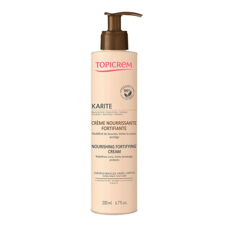 Topicrem Karité Crème Nourrissante Fortifiante 200 ml (6,76 fl oz) 