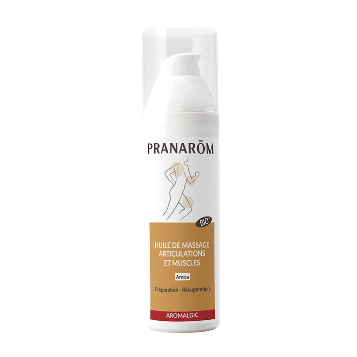 Pranarôm Aromalgic Organic Massage Oil Back,Thighs, Calves 100 ml (3.38fl oz)