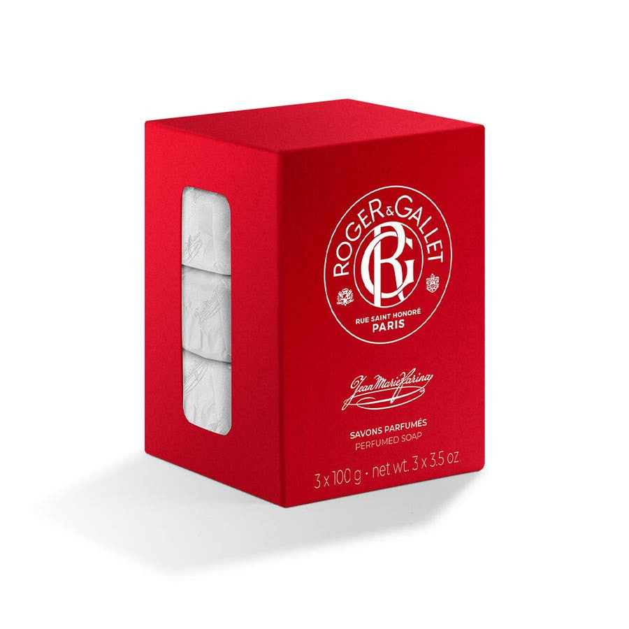 Roger & Gallet Jean-Marie Farina Soap Gift Set 100g x3 (3.52 oz x3)