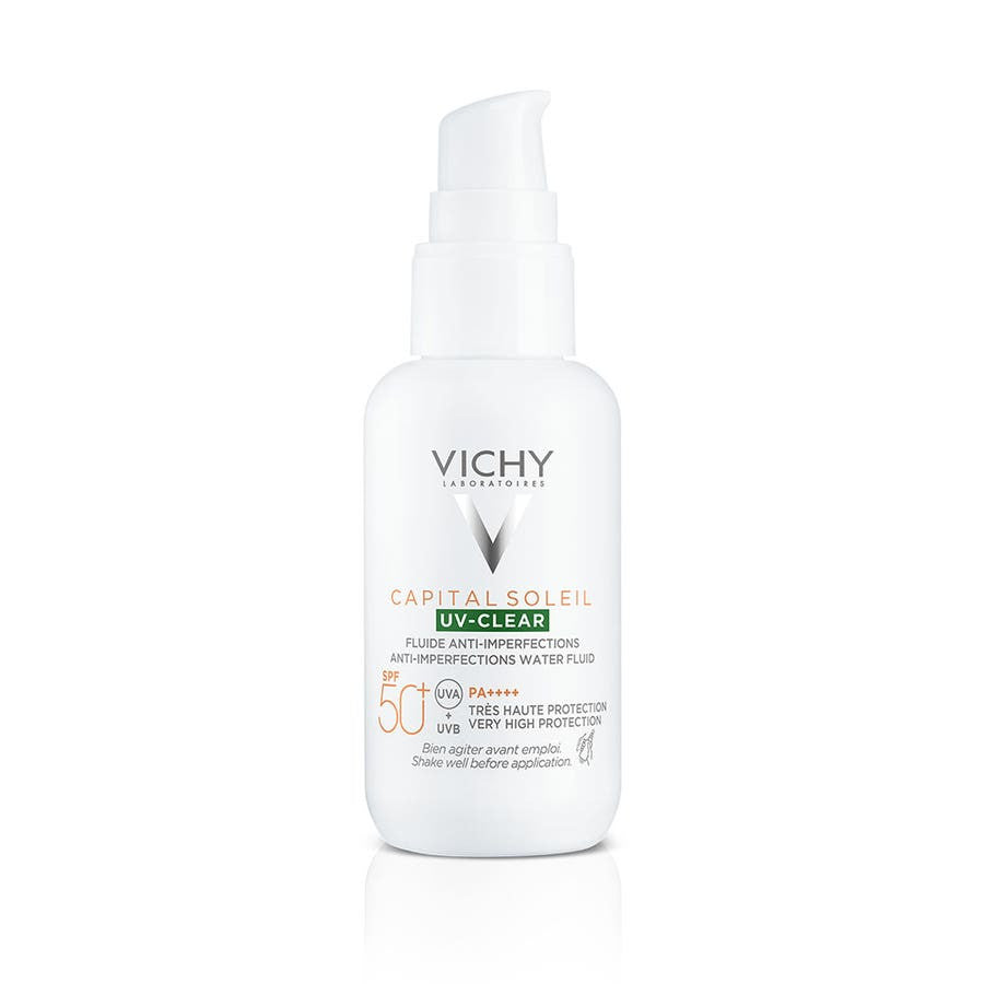 Vichy Capital Soleil UV-Clear Fluide Anti-Imperfections SPF50+ 40 ml 