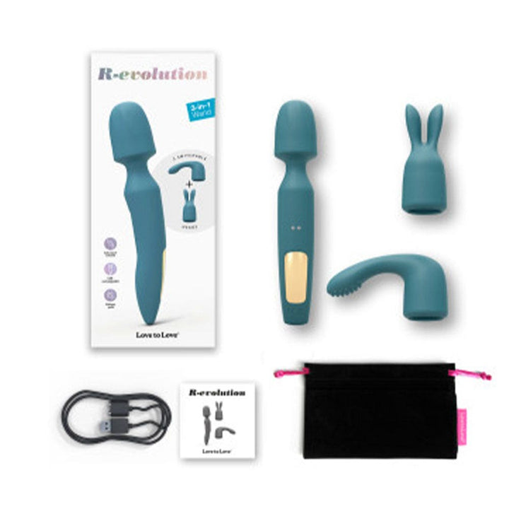 Love To Love Vibrator R-Evolution Teal Me Sweet Orchid