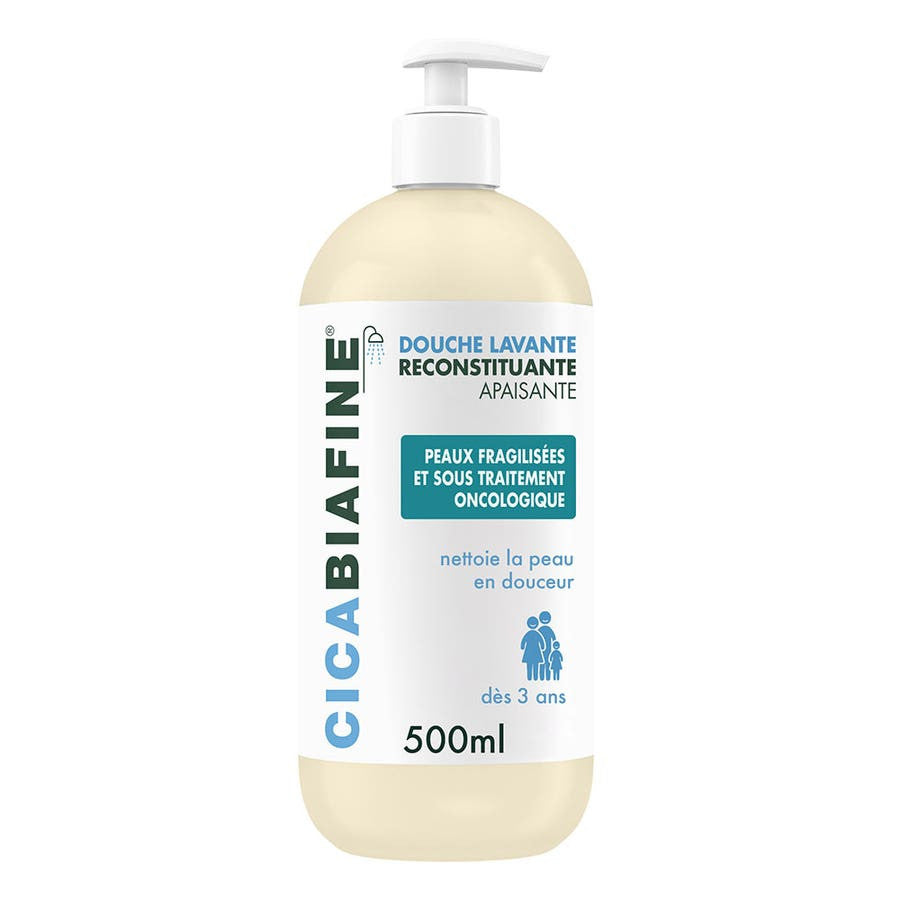 Cicabiafine Gel Douche Apaisant et Régénérant 500 ml (16,90 fl oz) 